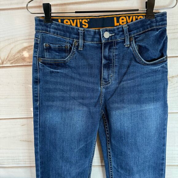Levi Strauss & Co 510 Medium Wash Skinny Fit 365 Performance Jeans Size 28x30 - Picture 5 of 9